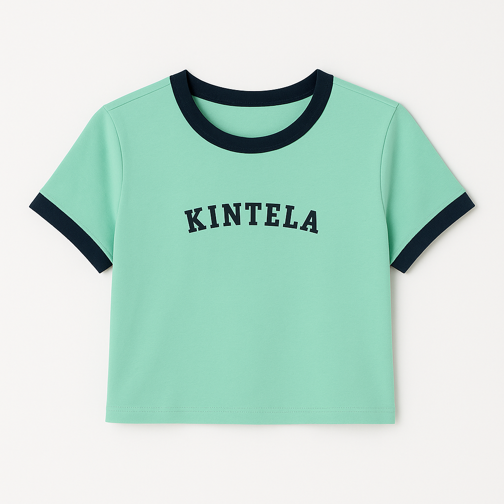 Kintela Minty Crop Tee