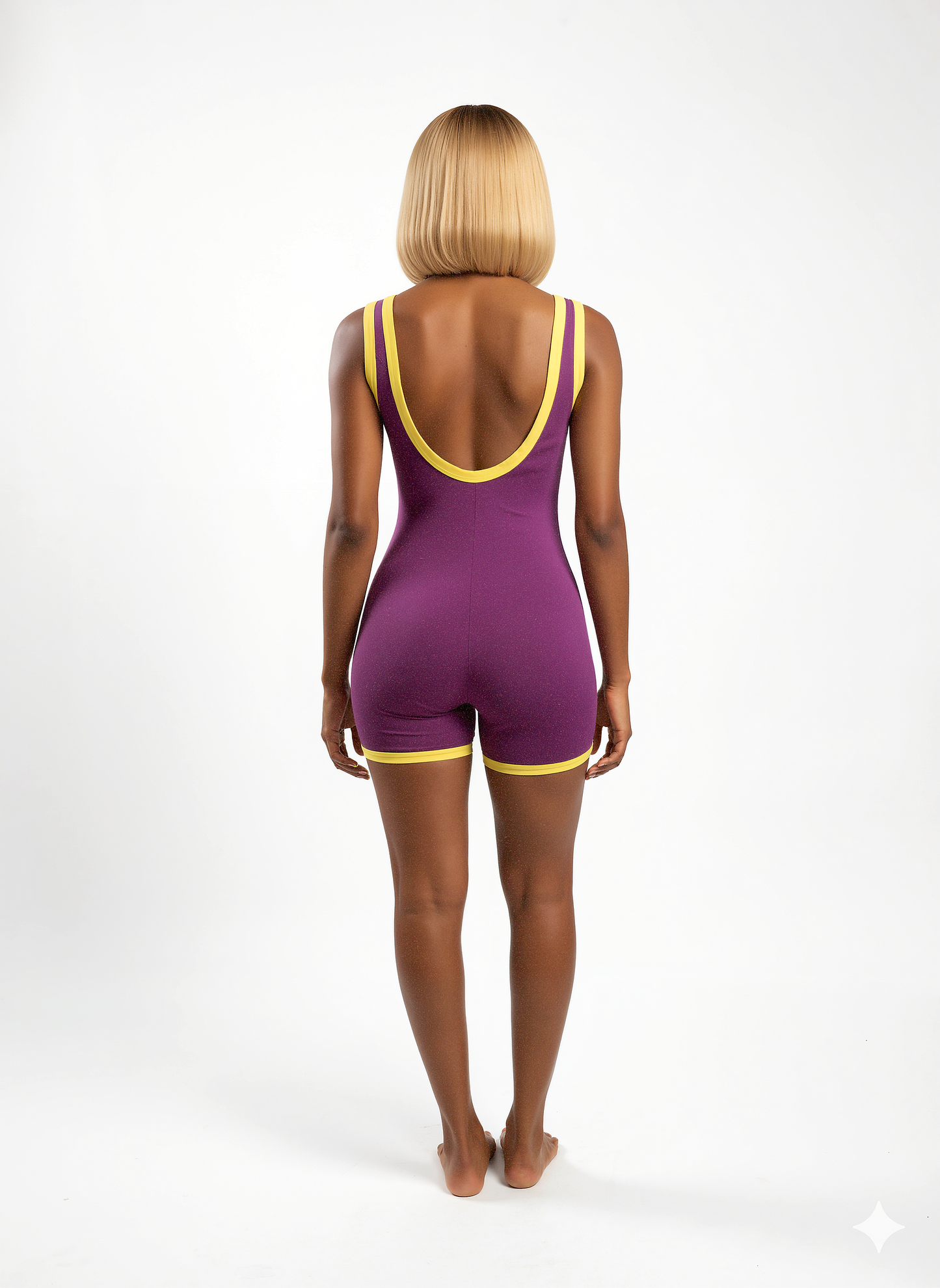 Kintela Performance Jumpsuit (Burgundy)