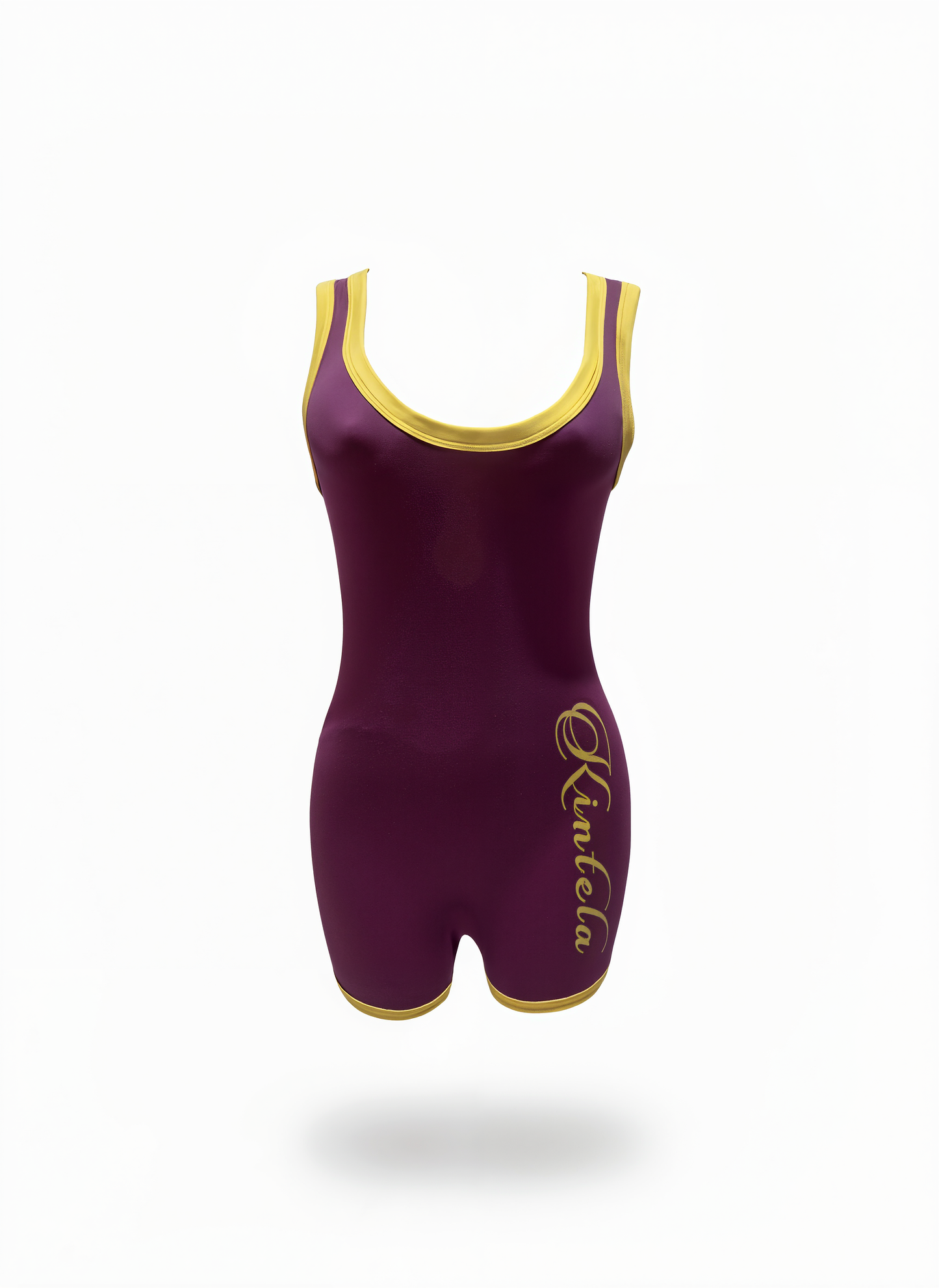 Kintela Performance Jumpsuit (Burgundy)