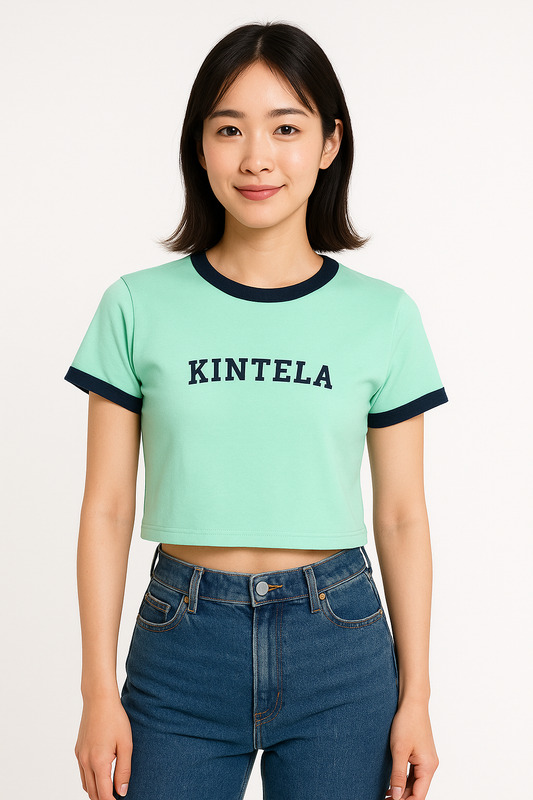 Kintela Minty Crop Tee