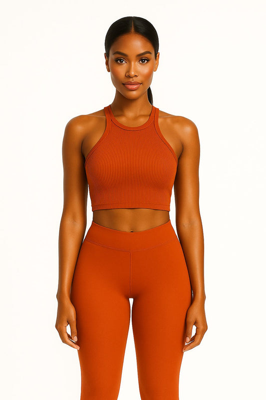 Orange Activewear Co-ord