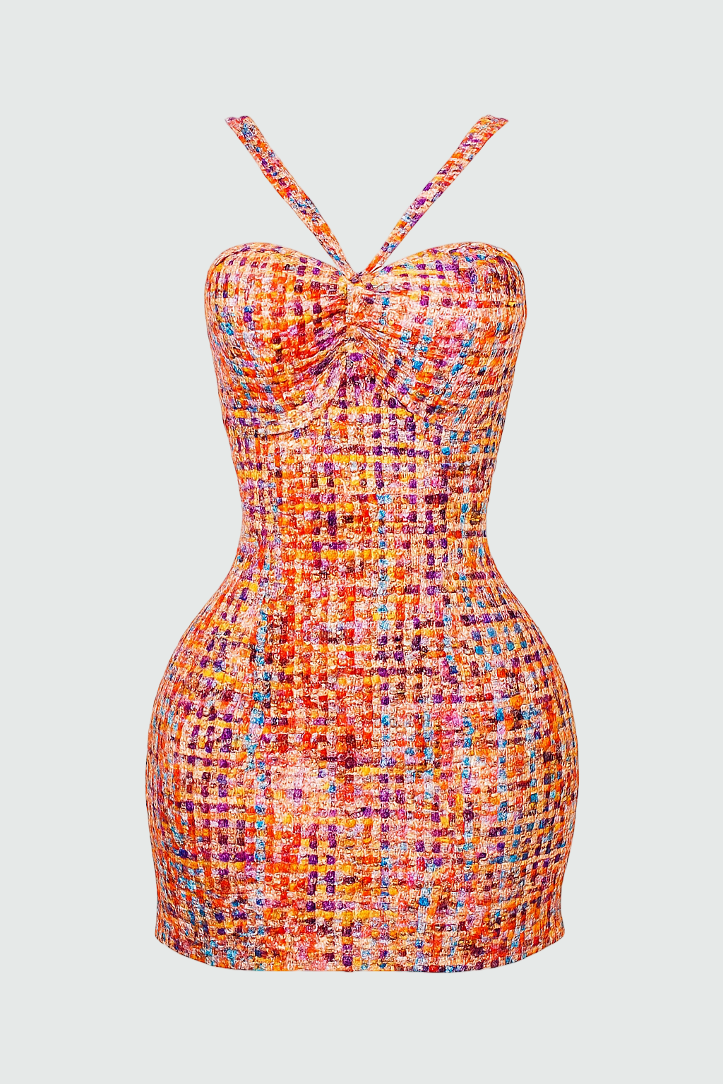 Mosaic Tweed Bodycon